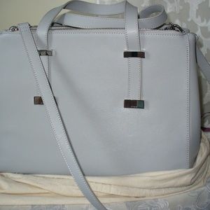 Ted Baker Grey Alexiis Bow Large Tote NWT Handbag